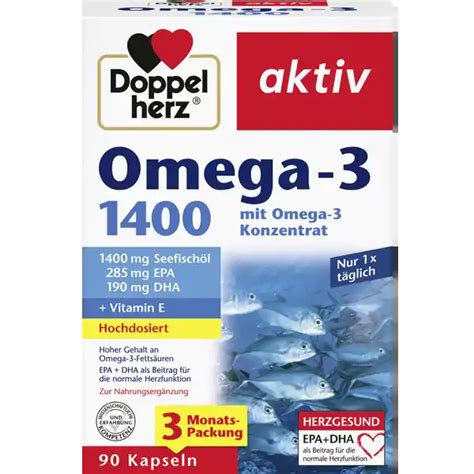 doppelherz omega 3 rossmann|mittel mit omega 3 werte.